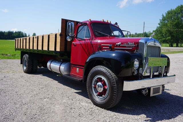 EXTREMELY RARE! 1957 Mack B85 Stake Bed