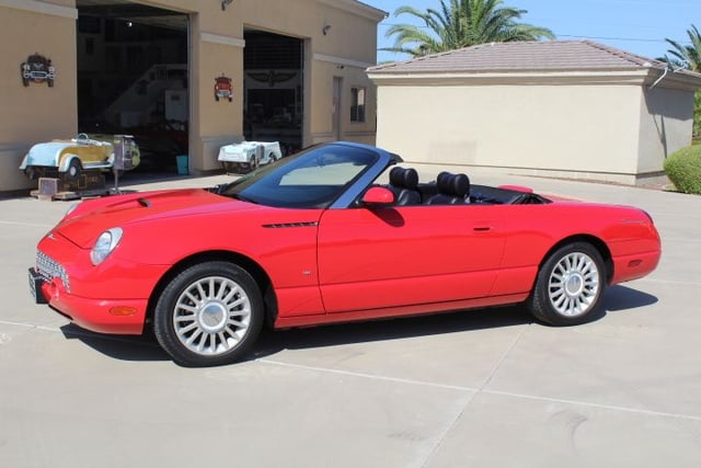 2004 ford thunderbird 2 owner loaded sell trade