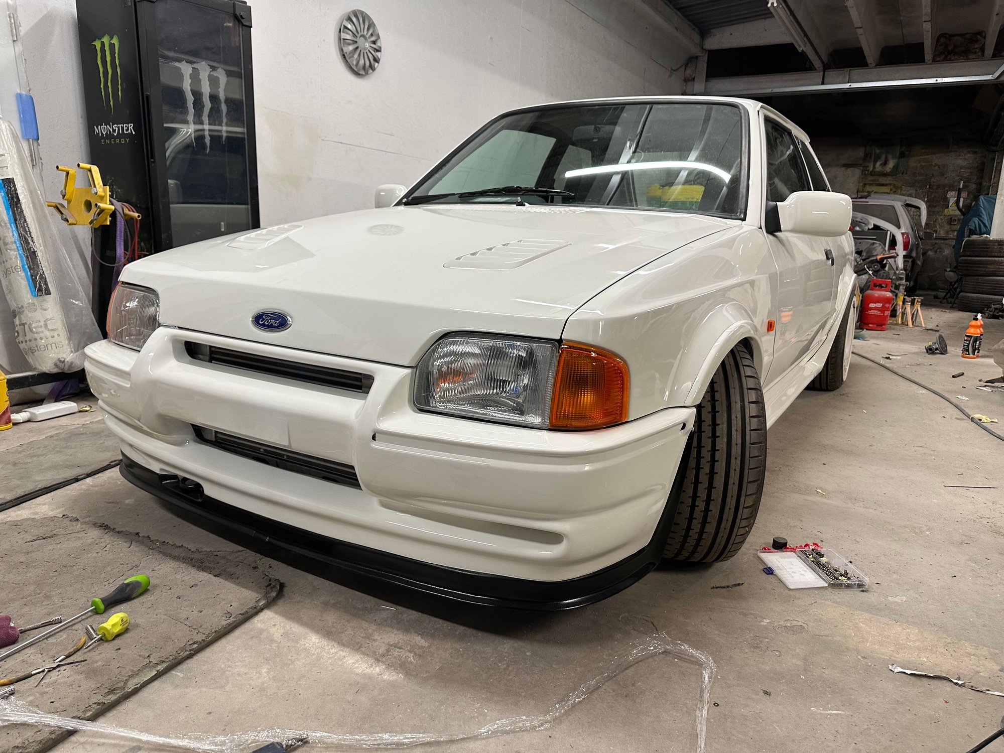 Hi all I wasn�t joking when I said it�s been a while just thought I would throw a few pics up of the car she is going for set up this Friday then just a few bits left to do it�s been a long road with work and family but she is nearly there! Probably not to everyone�s taste as it�s not standard but she is mine!