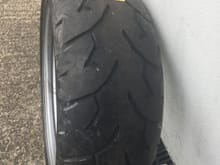Ordered a 240/18 chopper tyre