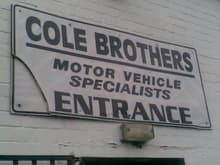 Painted and buffed by Cole Brothers Edenthorpe Doncaster DN3 2PE; 01302 883757, cole-brothers@live.co.uk