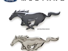 2010 ford mustang badge