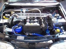 Engine Bay Pre Turbo Cooler