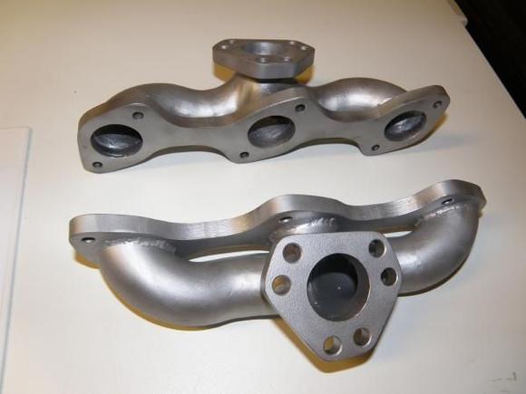 Homemade manifolds 2.9 12v for twin KKK03
