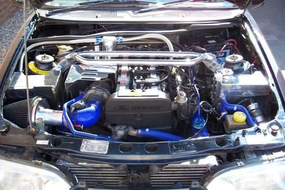 Engine Bay Pre Turbo Cooler
