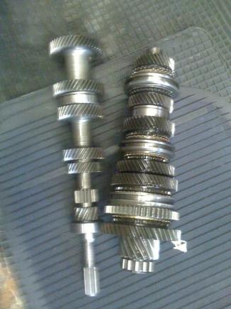 6 speed gearset