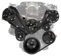 LT1 Tru Trac Pulley Syst em Black w/PS & A/C, by BILLET   for sale $3,852 