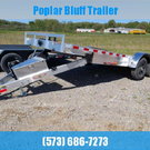 2022 H and H Trailer 82x22 Aluminum Electric Tilt Speed Load