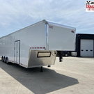2022 United 8.5X40 Ramp Over Extra Height Race Trailer