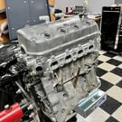 1991 Honda Civic track race car King Motorsports Engine