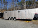 34' Millenium gooseneck car trailer