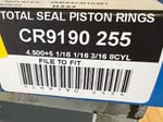 Total Seal CR Classic Race Piston Rings CR9190 255