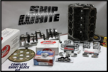 SBC CHEVY 434 DART SHORT BLOCK KIT FORGED +8cc DOME 4.155   for sale $4,995 