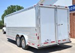 2024 Platinum 8'x20' Cargo GN Trailer with Hydraulic Jack 