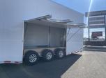 ATC 8.5X30 ROM-800 ALUMINUM STACKER ENCLOSED CAR TRAILER  for sale $79,900 