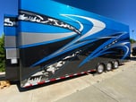 2009 28’ Custom Stacker Trailer by Silver Crown   for sale $59,500 