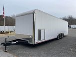 8.5x32 Triple Axle Race Trailer w/Rampovers  for sale $21,999 