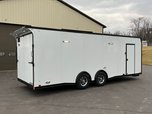 8.5' X 24' United Spread Axle Enclosed Race Car Trailer  for sale $27,495 