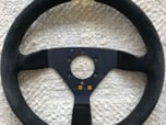MOMO Steering Wheel 350mm (13 7/8") in diameter  for sale $75 