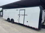 28' LOADED RACE TRAILER BATHROOM PACKAGE & ESCAPE DOOR!  for sale $29,999 