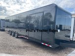 34' HAULMARK EDGE RACE TRAILER 2 CAR ENCLOSED HAULER   for sale $29,999 