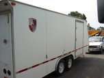 WELL EQUIPPED ENCLOSED RACE CAR TRAILER  for sale $14,500 