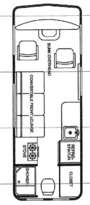 1988 AIRSTREAM OKANAGAN 190 ECONOLINE 250 