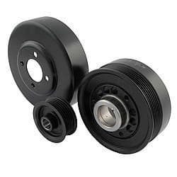 Underdrive Pulleys Mid- 01-04 GT 4.6L, by STEEDA AUTOSPORTS,