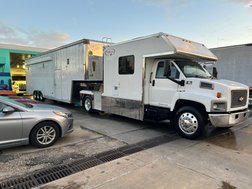 2005 Chevy 7500 Totor & 2007 40" Aluminum Stacker Trailer  for sale $159,000 