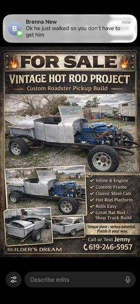 1924 Ford T-Bucket  for Sale $14,000 