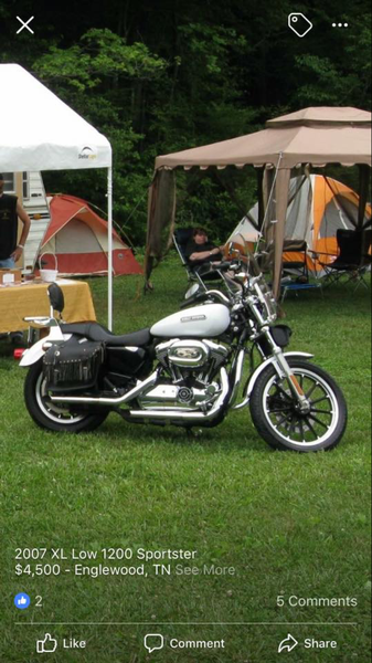 Harley Davidson xl low 