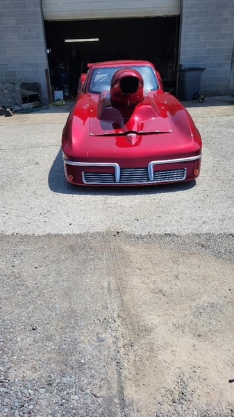 63 vette  chassis weight less motor and trans 1160 lbs  for Sale $65,000 