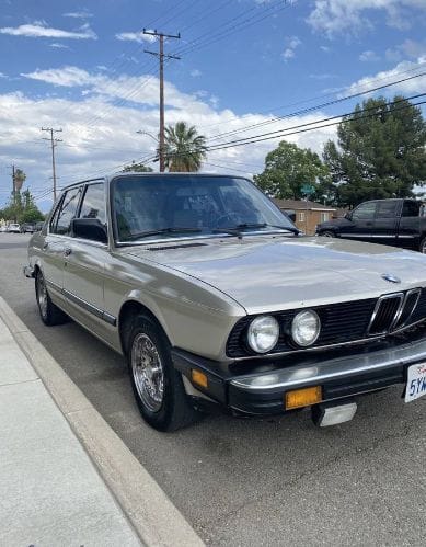 1988 BMW 5 Series  for Sale $9,595 