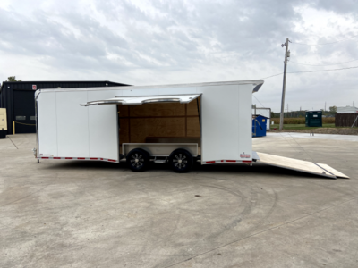 United Aluminum 8.5x24 Cargo-Car/Race Trailer w/Escape Door  for sale $21,936 