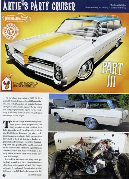 ARTIE PARTY CRUISER 1964 CUSTOM WAGON !!! for Sale $37,500