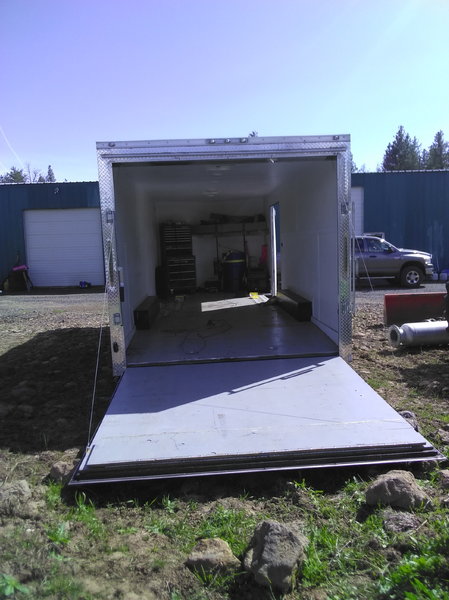 66 Plymouth barracuda street legal drag car+enclosed trailer  for Sale $39,995 