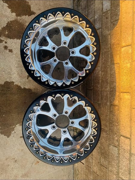 Stripster Double Beadlock Champion Wheels  for Sale $1,100 