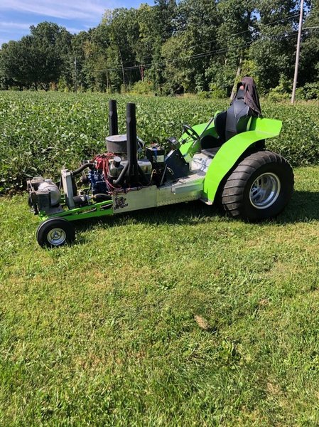 Mini-rod Pulling Tractor