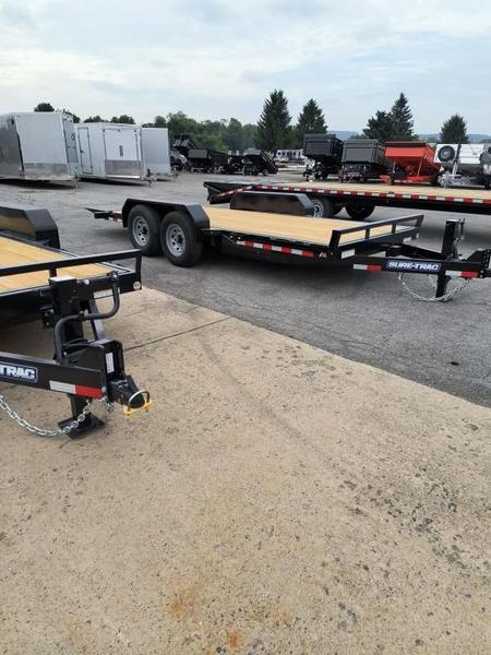 2025 Sure-Trac 7x18 14K Tilt Equipment Trailer  for Sale $8,495 