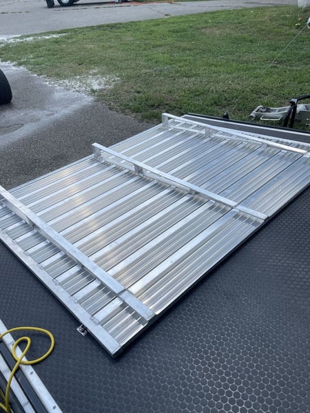 70" Wide x 60" Long Ramp Door Extension BY M.O.M.S  for Sale $1,085 