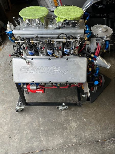 Sonnys ALL BILLET EFI 535ci Small Block Chevy  for Sale $68,000 