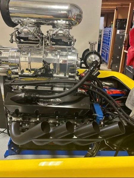 498c Blown Big Block Chevy