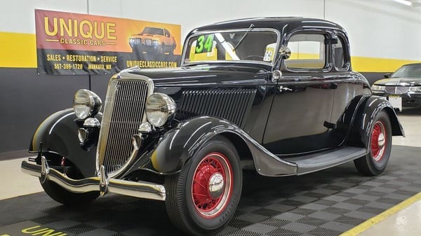 1934 Ford Model 40 5 Window Coupe