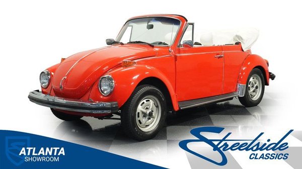 1979 Volkswagen Super Beetle Convertible  for Sale $19,995 