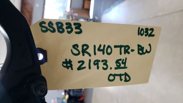 2022 SSR Motorsports SR140TR BW Dirt Bike For Sale.  for Sale $2,059 