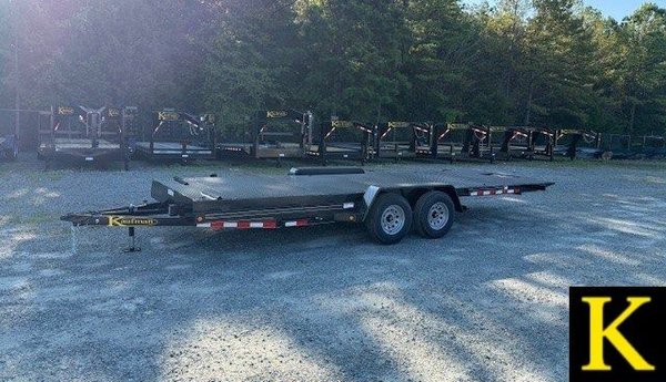 FACTORY DIRECT!!- KAUFMAN  Deluxe 10,000 GVWR Full Tilt Car  for Sale $7,390 