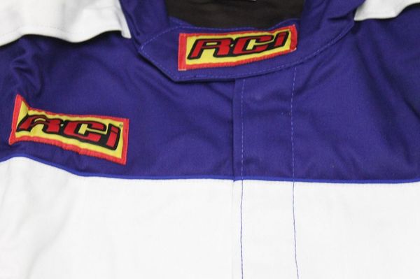 RCI & RACEQUIP RACE JACKET Fire RED & BLUE SFI Racin