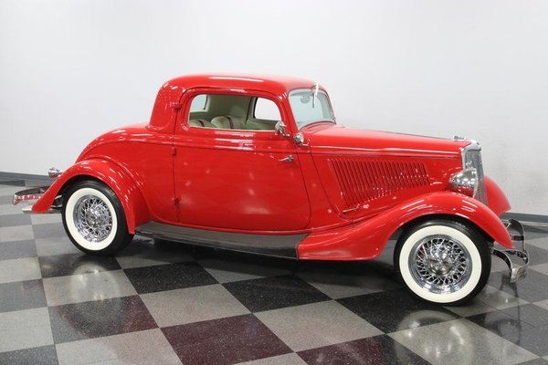 1934 Ford 3-Window Coupe for Sale $49,995