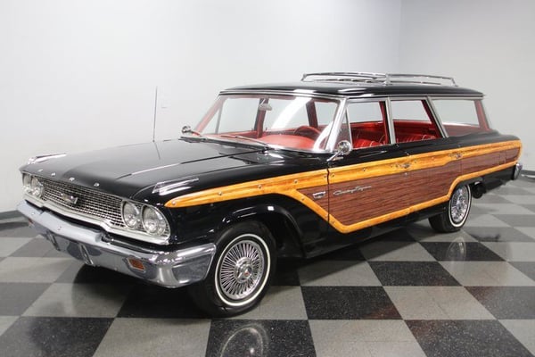 1963 Ford Country Squire Woody Wagon  for Sale $41,995 