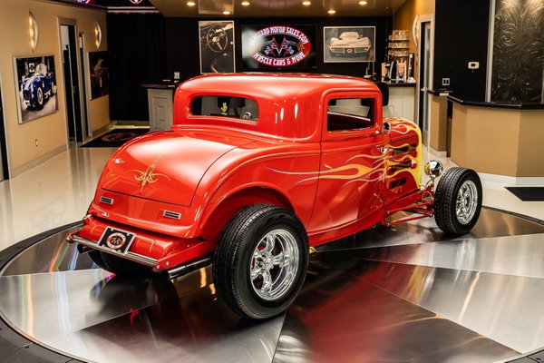 1932 Ford 3-Window Coupe Street Rod  for Sale $79,900 